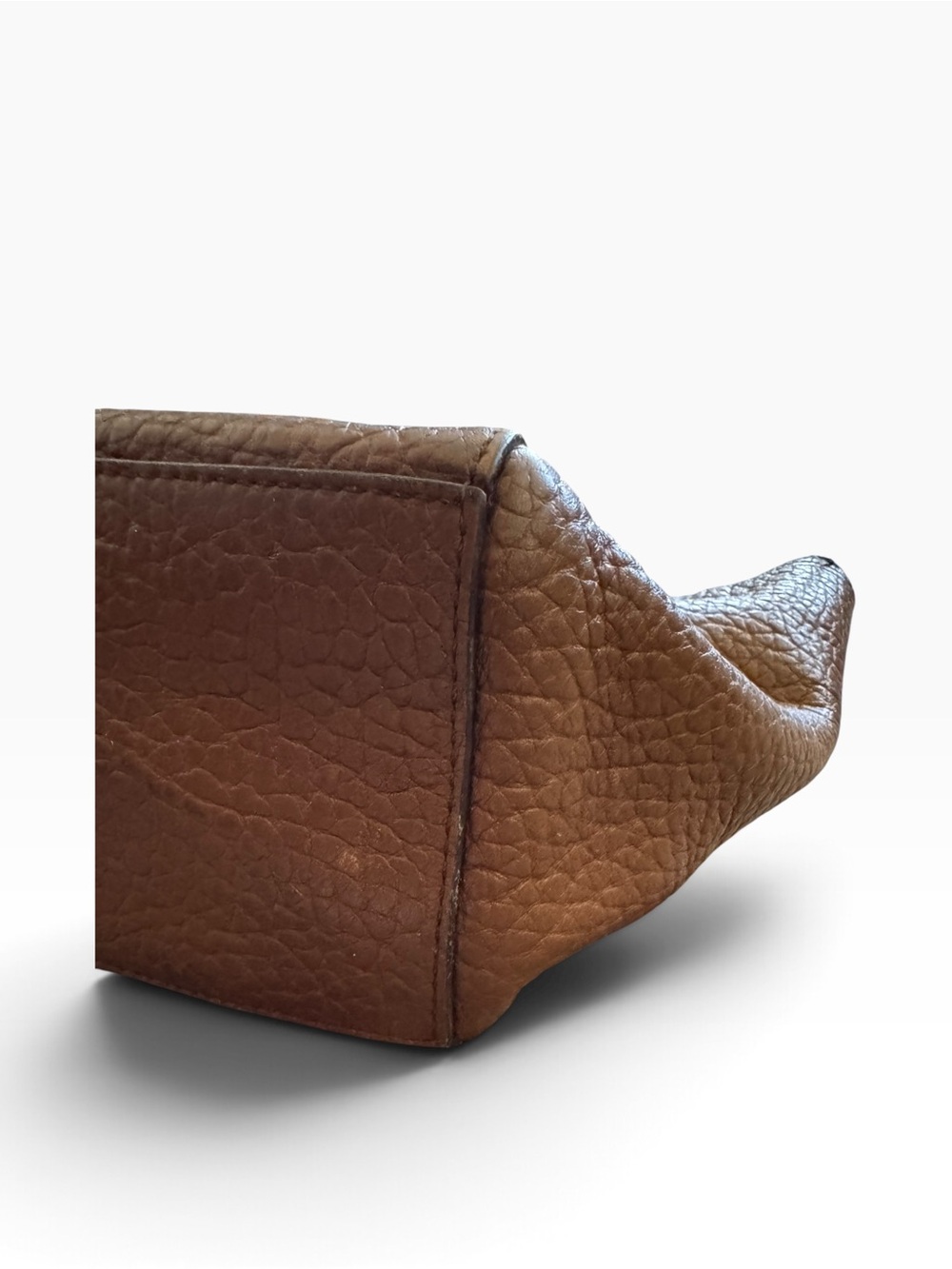 Coach Legacy Candace Medium Carryall Brown Pebble Leather with Callout - Picture 5 of 16